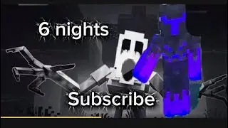 I spent 6 nights The one who watches #mincraft #viral #horra #world ￼