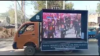 outdoor Advertising Led Mobile Screen Van On Hire