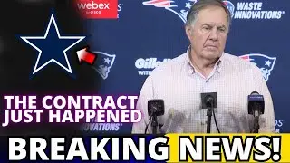 GREAT NEWS! BILL BELICHICK CONFIRMED! WILL TAKE COMMAND OF DALLAS! STIRRED! DALLAS COWBOYS NEWS!