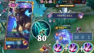 MARTIS WITH SKY PIERCER IS UNBELIEVABLE - DO NOT TRY IN RANK #mobilelegends #mlbb #martis