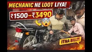 Splendor Service Ka Sach 😳 | Daily Life Vlog India