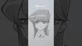 How to draw Komi San very easily 🌸