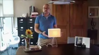Pablo Designs Tube Top Table Lamp Demo