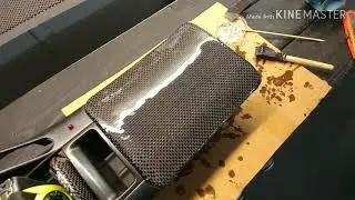 S2000 (Ap1) Center console Carbon fiber finishing