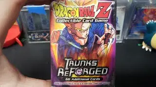 2002 Score Dragonball Z CCG Trunks Reforged Extreme Theme Deck Break!