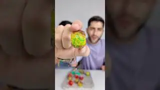 Uvas congeladas envueltas en Fruit Rolls 🤤🥶🍇 #sisomosgemelos #uvas #fruitroll #recetas