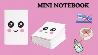 OMG! One Paper se Mini Cute Notebook😍|| Super Easy Paper Craft|#diy#viralvideo#mininotebook#craft 