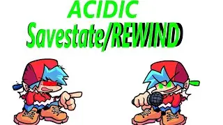 Fnf corruption reimagined REWIND/SAVESTATE but its Acid bf vs Prototype Parasite sbf.