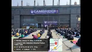 Cambridge Mandi | Pariksha Pe Charcha | Morning Yoga for Inner Peace & Positive Energy