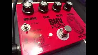 BMV Fuzz from TSL Studio Equipment. Sound testing on Weedeater - God luck and good speed cover