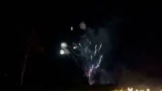 Fireworks at The Castle Inn Bodiam Sussex 14th November 2025