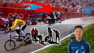 🚨🚨🚨Team GB&rsquo;s Kye Whyte crashes out in Olympic BMX semi-final