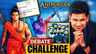 Open DEBATE Challenge to @ManojMuntashirShukla Ft. Adipurush | Prem Unfiltered