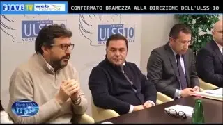 Carlo Bramezza riconfermato all'Ulss10