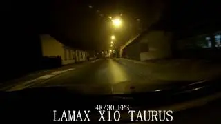 LAMAX X10 Taurus: Low Light | TEST#2 [4K/30FPS]