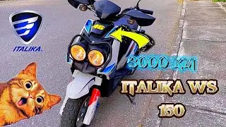 ITALIKA WS 150 sport - PRIMEROS 3,000 kil&oacute;metros 😱 &iquest;tiene fallas? Una moto muy buena