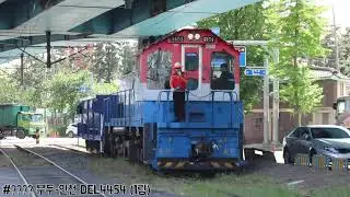 [포인트출사] 경인측선(축항근접선) 건널목 열차영상 [2020.05.13]