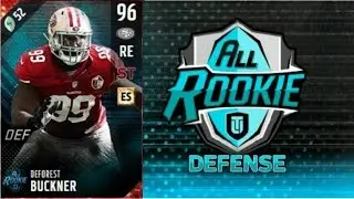 All-Rookie Deforest Buckner | Player Review | Madden 17 Ultimate Team Gameplay