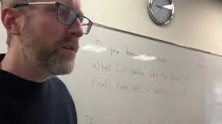 Week 31 (Dogme Course) - Day 1 - Part 1 - AM Class (Teaching Unplugged)