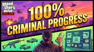 Lets do some 100% Criminal progress GTA 5 ONLINE / Arc Raider done LIVE
