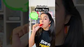 Unboxing Blow Pen😱 #crafteraditi #youtubepartner #shorts #youtubeshorts #unboxing @CrafterAditi