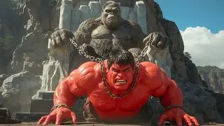 KING KONG vs RED HULK &ndash; The Final War in Zhangjiajie | Ultra Realistic 4K Cinematic Battle