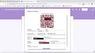Easy QR Code Generator for Google Form Add on