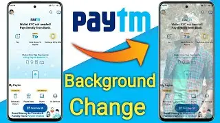 Paytm Ke Background Photo Kaise Lagaye | How To Change Paytm Background