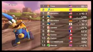 Mario Kart 8 walkthrough part 97: Online matches part 26: Larry Koopa