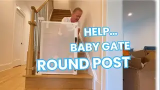Baby gate for the bottom of your stairs 0921