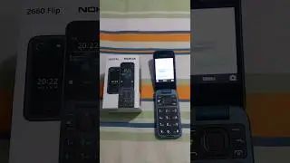 Celular Nokia 2660 flip 4G #nostalgia #featurephone