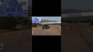 Car STABILITY Test🚗🚧 #slowedandreverb #stability #moosetest  #slalom