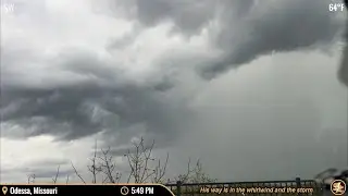 Hunting For Tonadoes In Missouri - Live As It Happened