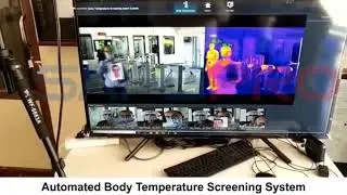 Automated Body Temperature Screening System with Human Face Detection & not an Image