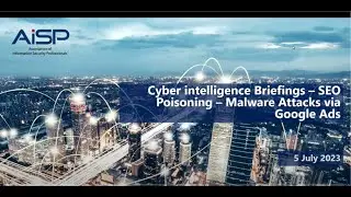 Cyber Intelligence Briefing - Malware Attacks via Google Ads