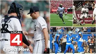 Detroit Sports+: Tigers division race, Lions in Baltimore, Michigan and MSU open Big Ten play