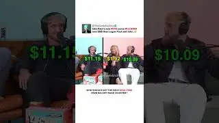 Jake Paul VS Logan Pual LIVE salary wage COMPARED with wife 😭 #money