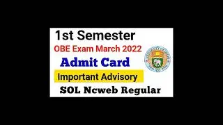 Du Sol 1st Semester Admit Card 2022||#shorts#youtubeshorts