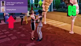JORDAN GETS IN HIS FIRST FIGHT+PROM WITH LUNA (SIMS 4 EP.09)