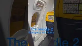 One of the most safest seats on the 737-800 !! #shorts #aviation #fyp #ryanair #737-800