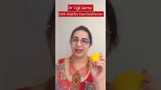 What happens when you have 1 lemon daily || Eat Healthy || GHK RiteDiet by Dr. Tejji Sarna