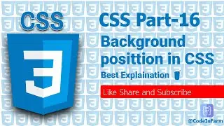 Background Position property in CSS | Background position set in css, Mastering background position🔥