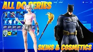 All DC Series Skins and Cosmetics - Fortnite Battle Royale