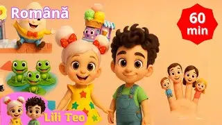 Compilație 60 de Minute &ndash; C&acirc;ntece pentru Copii Distractive cu Lili și Teo 🎶 | C&acirc;ntece Educative 3D