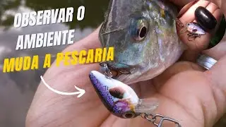 ME SURPREENDI COM ESSA ISCA DA CHINA - Pesca de ultralight