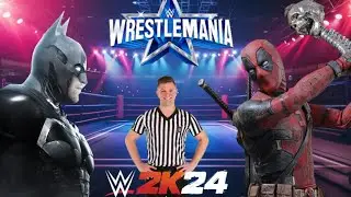 WWE 2K24 BATMAN VS DEADPOOL HINDI GAMEPLAY IN XBOX SERIES S #VIRALVIDEO #WWE2K24 #wwe