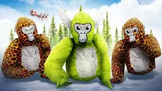 I Ran Lobbies in The Gorilla Tag Christmas Update (watch if you wanna see a bad player)