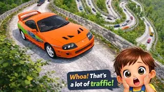 🔥😯Supra MK4 Car Mod  | New Mod Map | Bus simulator indonesia game 