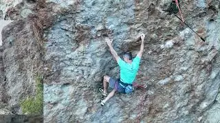 Enrico on The Sting 5.13b - Echo Cliffs
