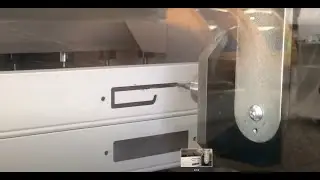 P104 CNC Profile Router, Routing & Counter Sinking Aluminium Box Section